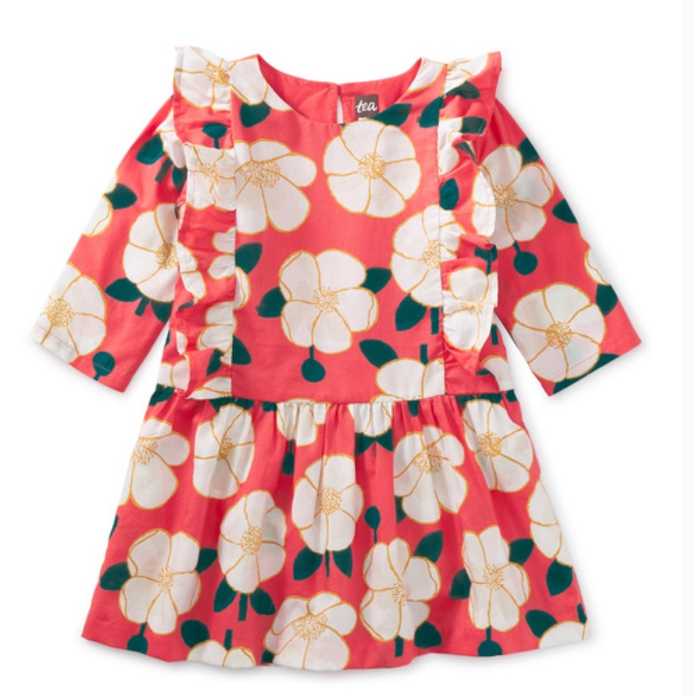Tea Collection Ruffle Sleeve Dress 5